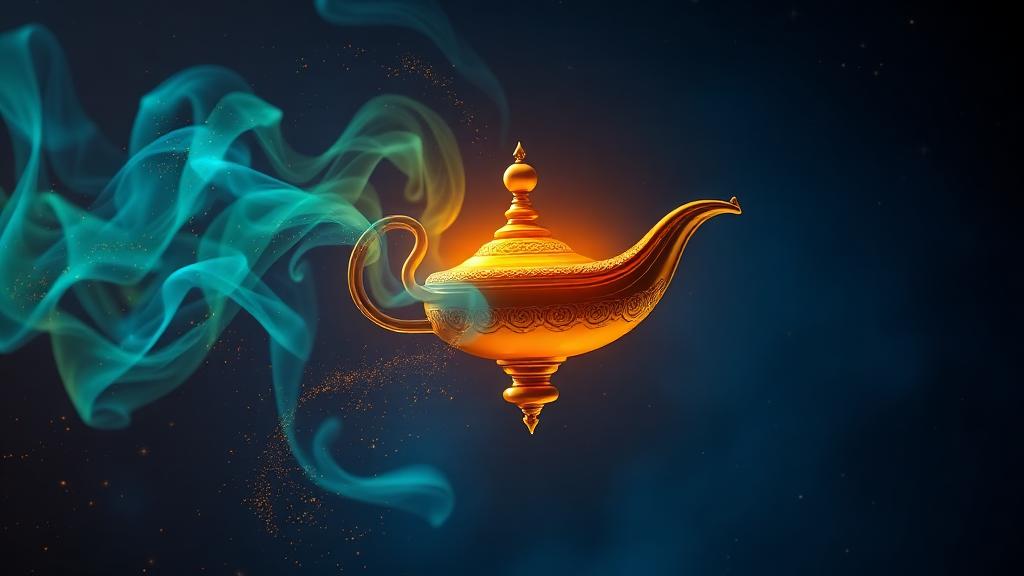 Magical illustration for the popular wish: Grant My Wish Online