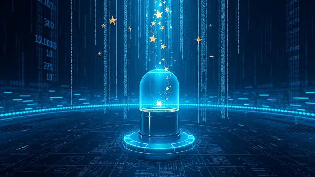 Magical illustration for the popular wish: The Virtual Wishing Well