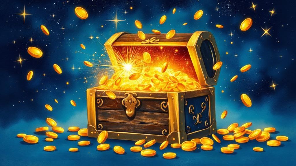 Magical illustration for the wish article: Wealth Wishes: Abundance, Not Just Money