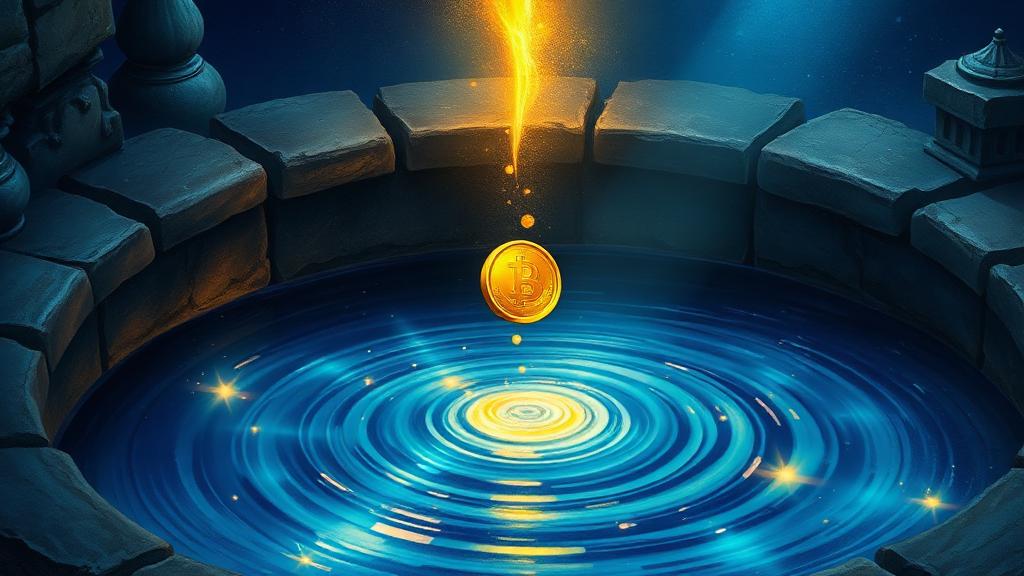 Magical illustration for the wish article: Why We Throw Coins: History Wishing Well