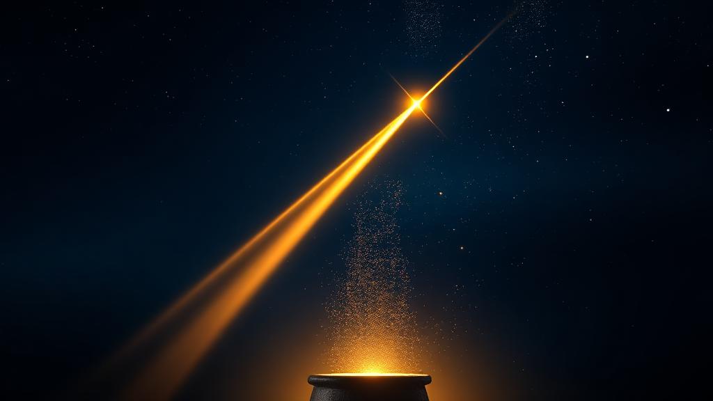 Magical illustration for the popular wish: Make Your Wish Come True